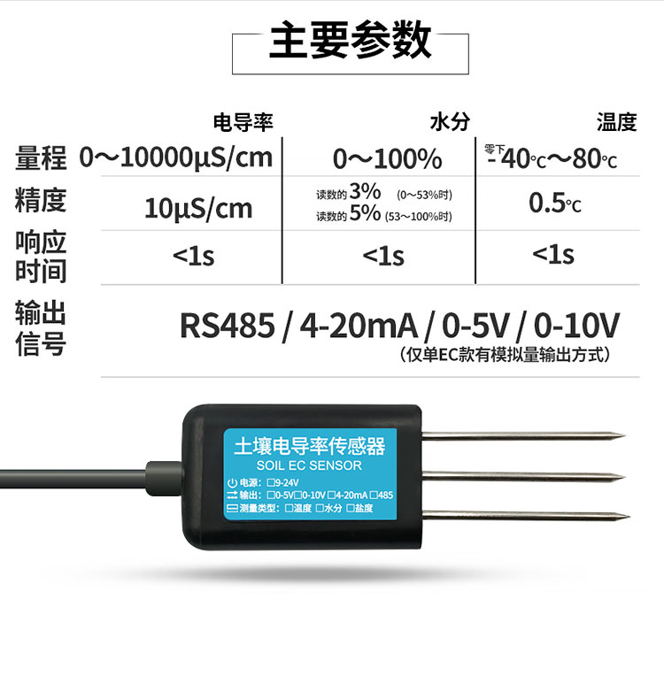 土壤电导率传感器